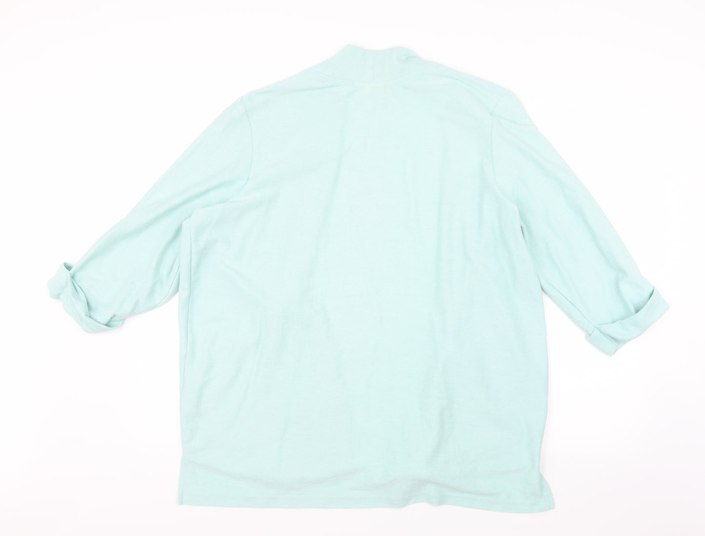 Damart Womens Green   Cardigan Jumper Size 18