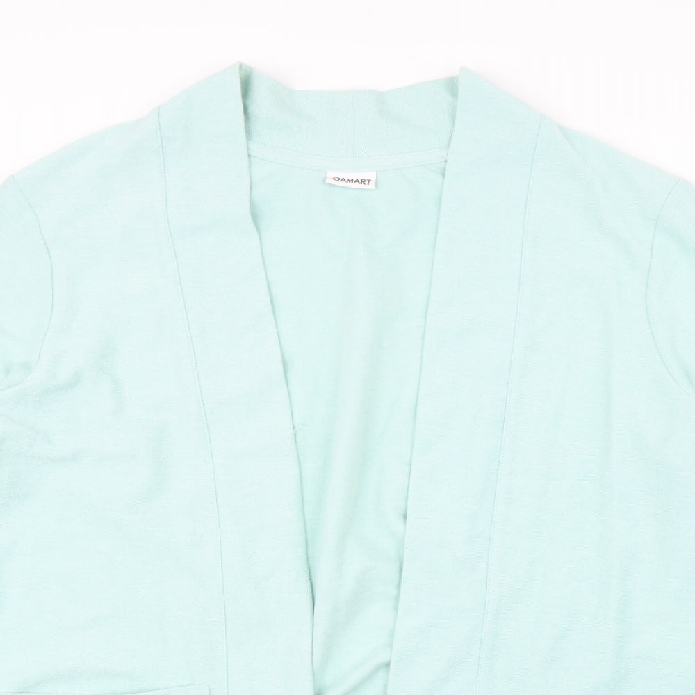 Damart Womens Green   Cardigan Jumper Size 18