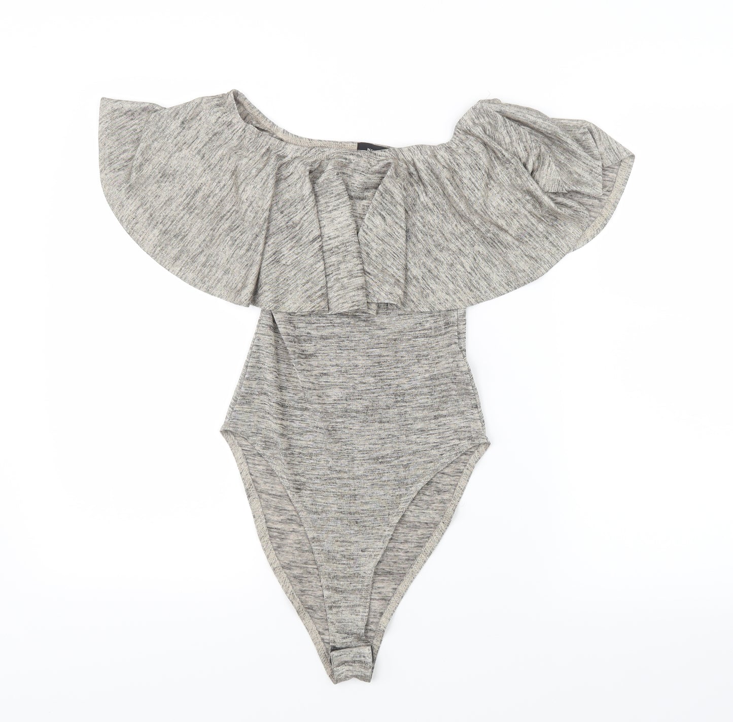New Look Womens Beige   Bodysuit One-Piece Size 8
