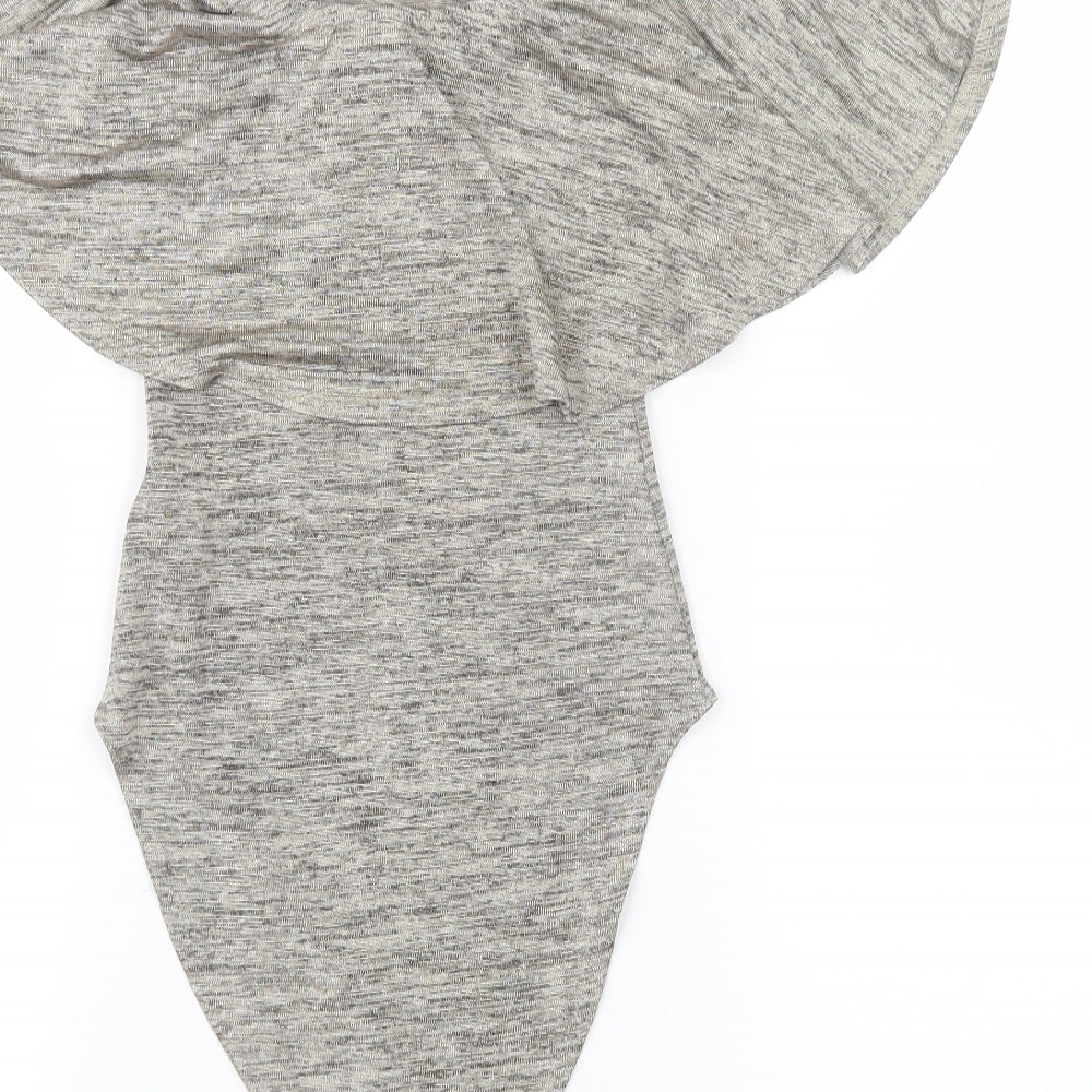 New Look Womens Beige   Bodysuit One-Piece Size 8
