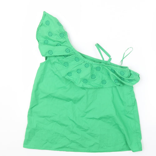 George Girls Green   Basic Blouse Size 12-13 Years