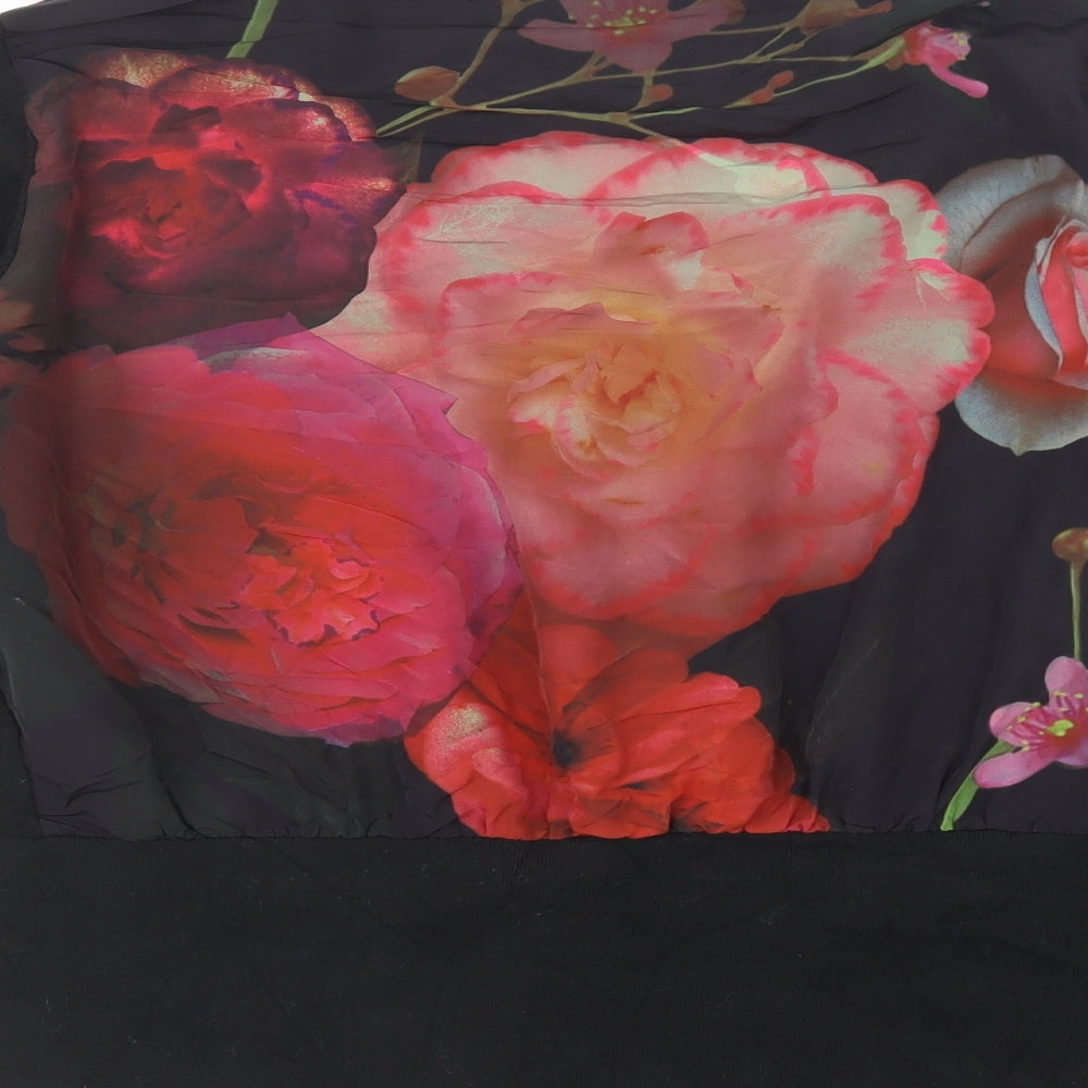 Ted Baker Womens Black  Knit Cardigan Jumper Size L