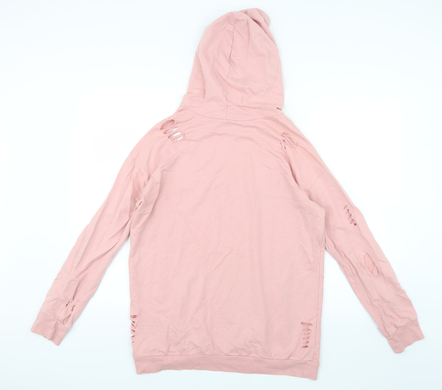 Select Womens Pink   Pullover Hoodie Size 10