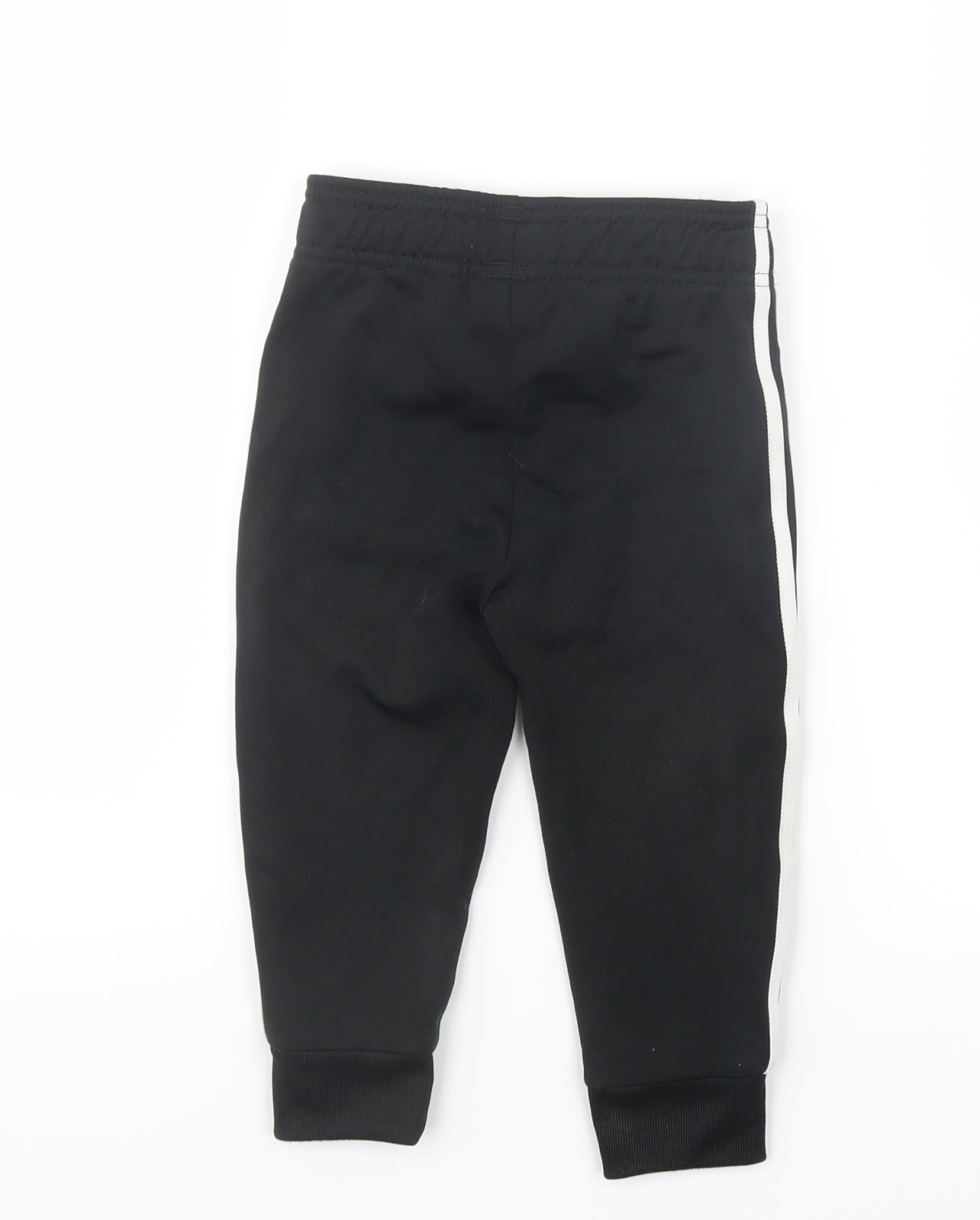 adidas Boys Black   Jogger Trousers Size 18-24 Months