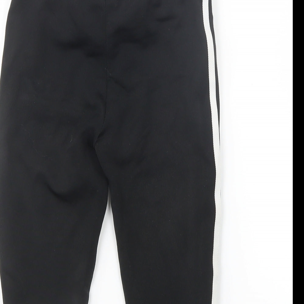 adidas Boys Black   Jogger Trousers Size 18-24 Months
