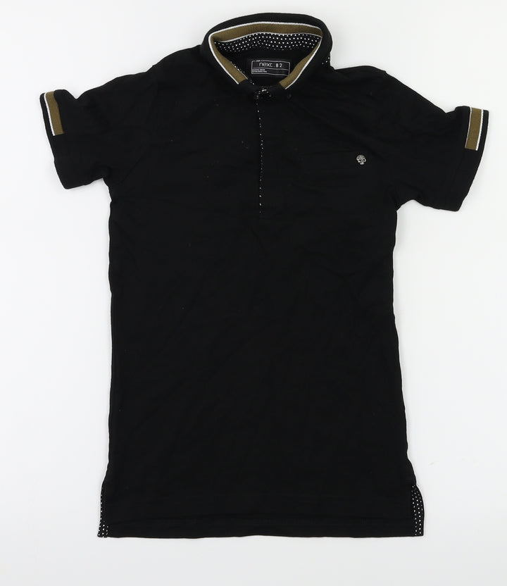 next  Boys Black   Basic T-Shirt Size 6 Years