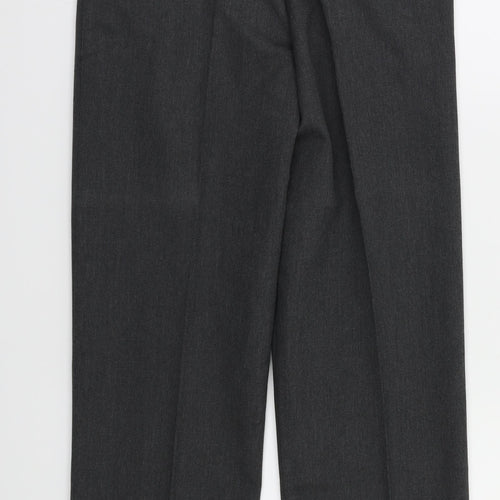 M&S Boys Grey Ikat  Capri Trousers Size 11 Years