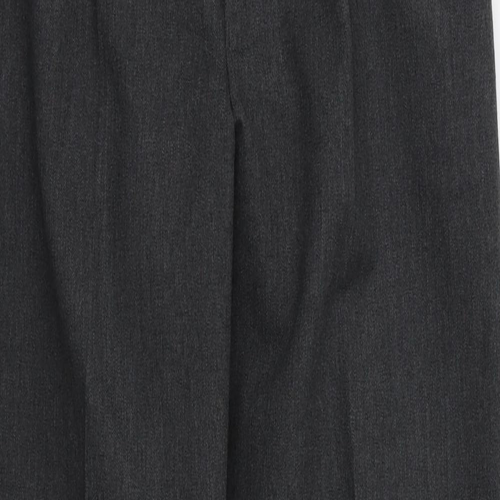 M&S Boys Grey Ikat  Capri Trousers Size 11 Years