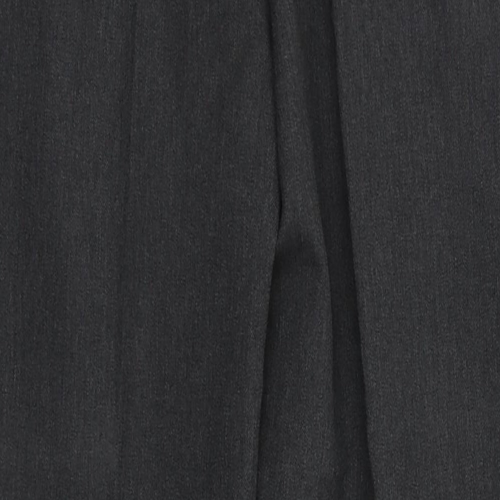 M&S Boys Grey Ikat  Capri Trousers Size 11 Years