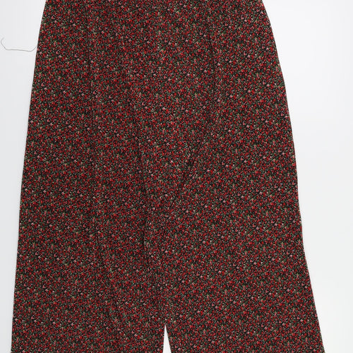 Primark Womens Red   Trousers  Size 10 L24 in - Stretch waistband