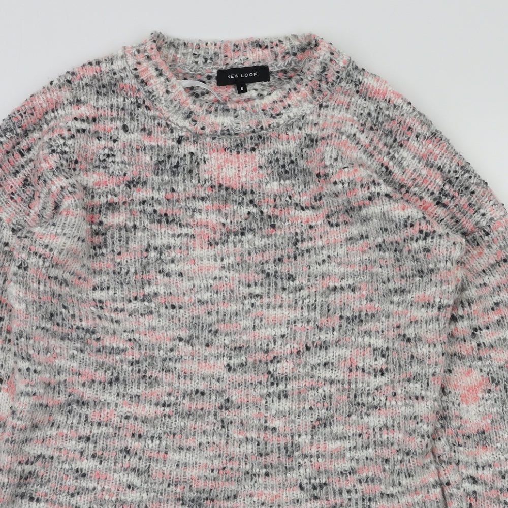 New Look Womens Pink   Pullover Jumper Size S