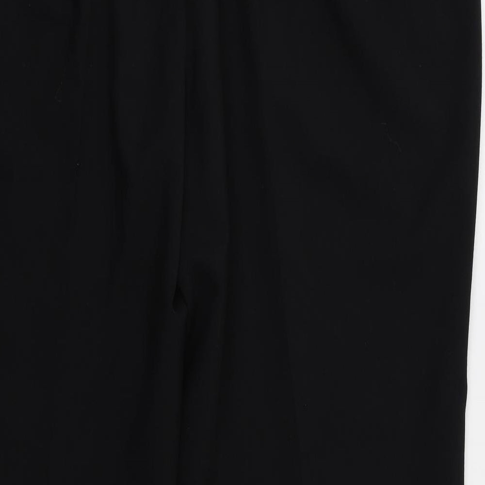 m&s Womens Black   Trousers  Size 20 L26 in