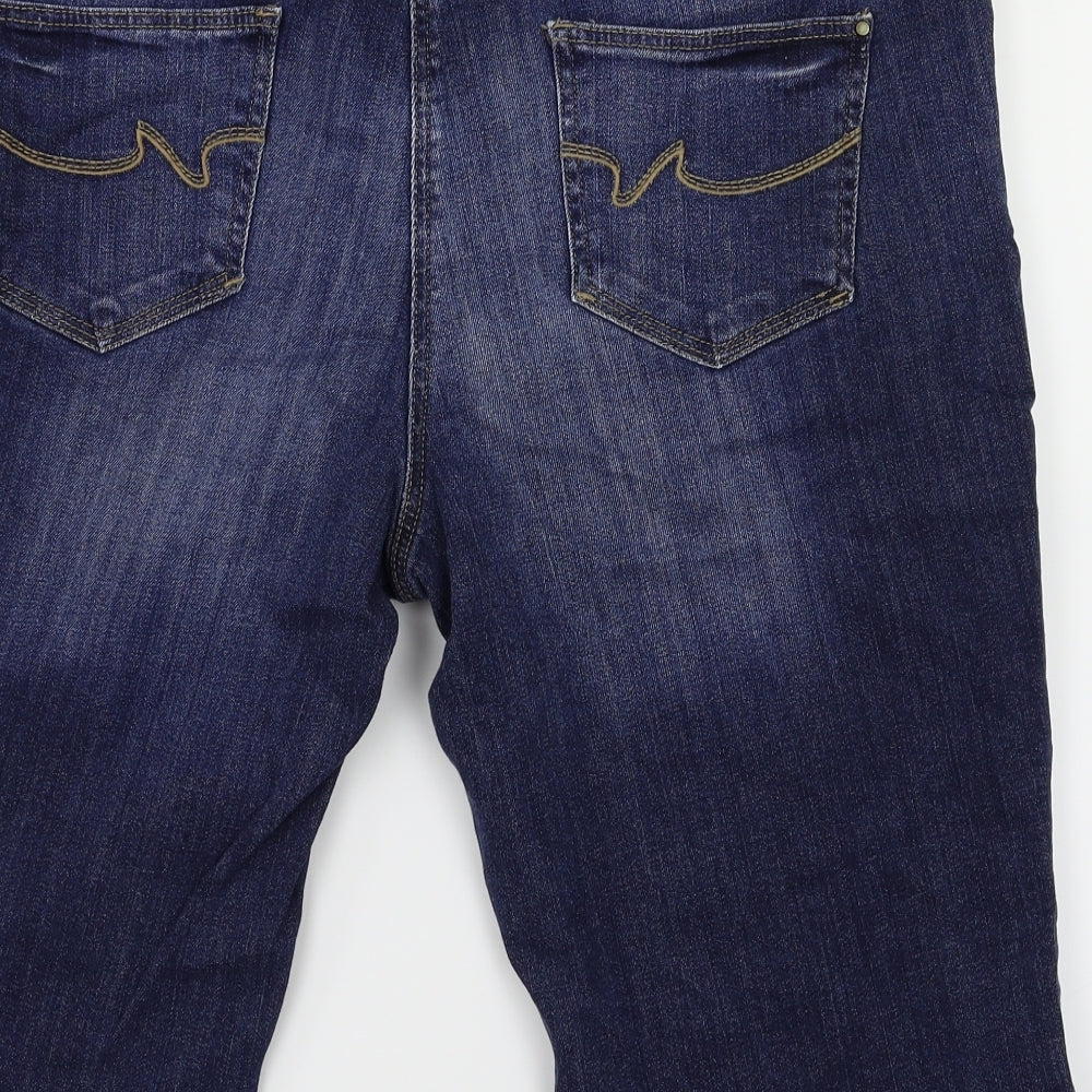 TU Womens Blue   Capri Jeans Size 16 L20 in