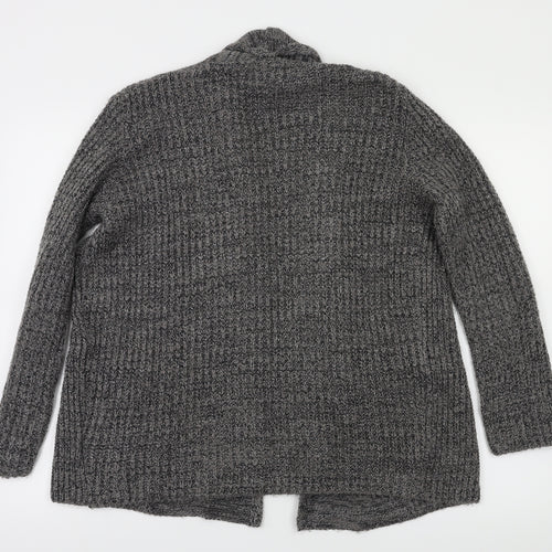 River Island Girls Grey   Cardigan Jumper Size 11-12 Years