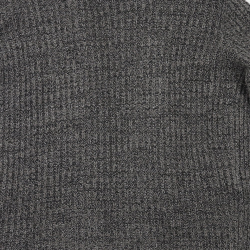 River Island Girls Grey   Cardigan Jumper Size 11-12 Years
