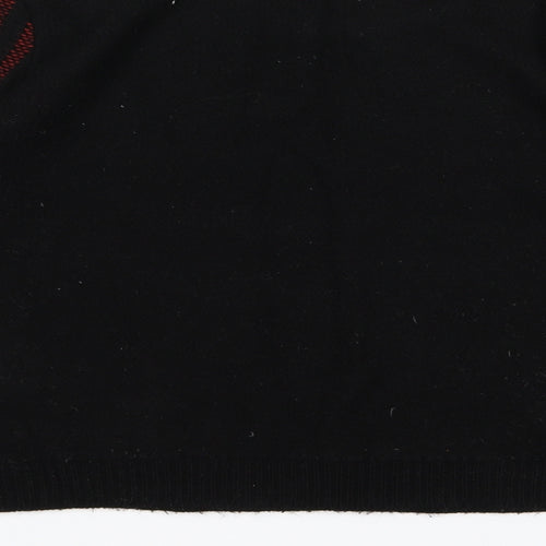 Topshop Womens Red  Knit Pullover Jumper Size 8