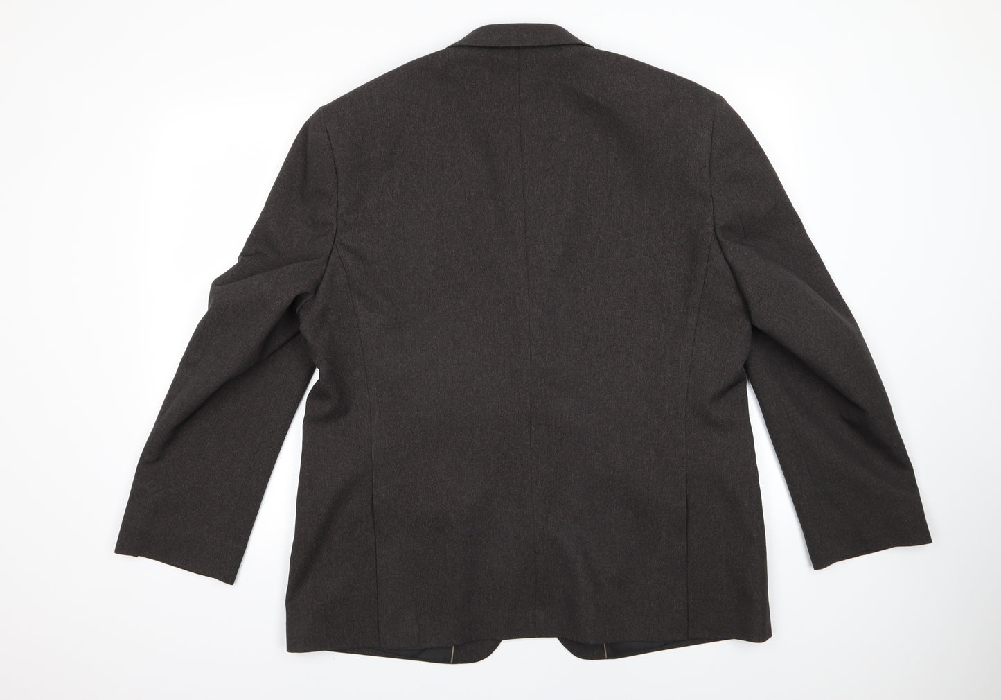 Greenwoods Mens Grey  Rayon Jacket Suit Jacket Size 44