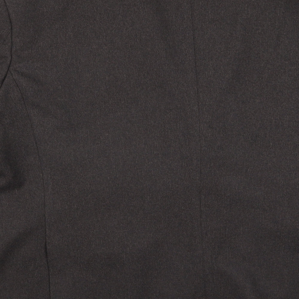 Greenwoods Mens Grey  Rayon Jacket Suit Jacket Size 44