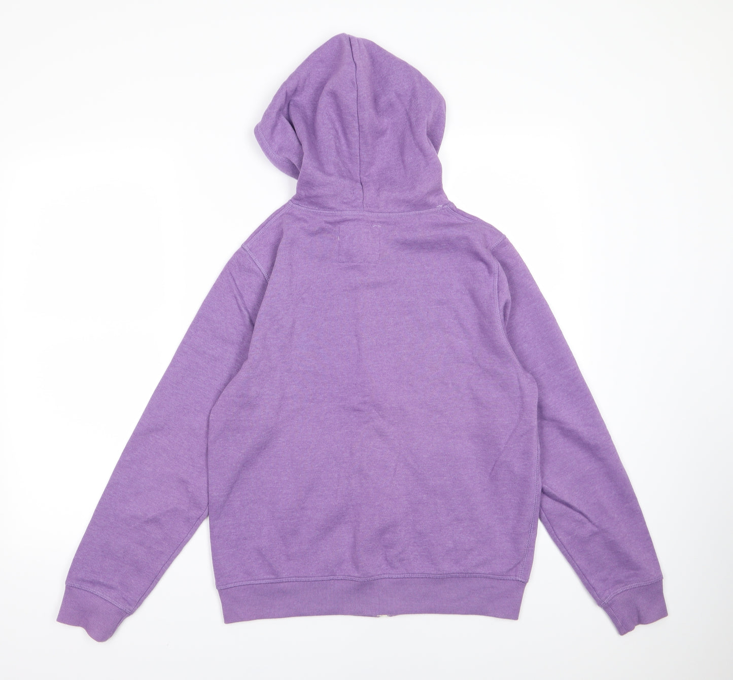 Papaya Womens Purple  Jersey Full Zip Hoodie Size 12