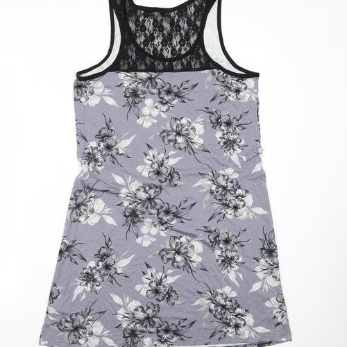 George Womens Grey Floral    Size 12