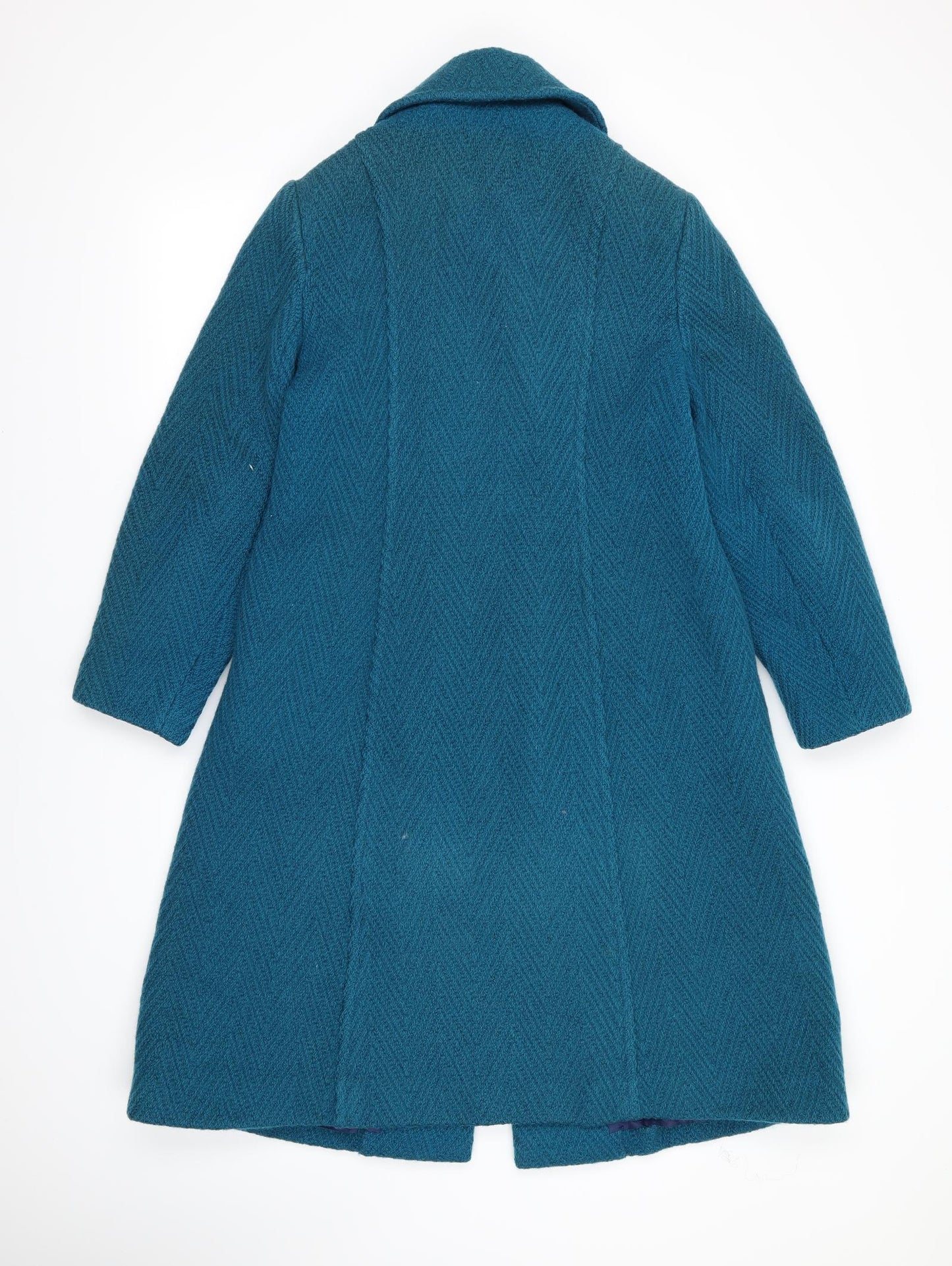 Eastex Womens Blue   Trench Coat Coat Size 14