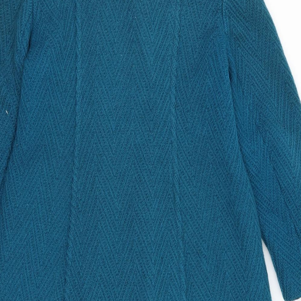 Eastex Womens Blue   Trench Coat Coat Size 14