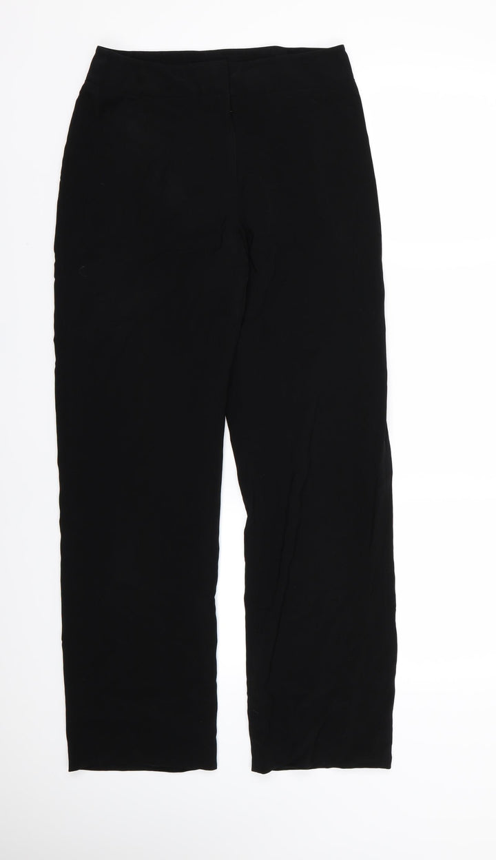 Per Una Womens Black Dress Pants Trousers Size 12 L28 in