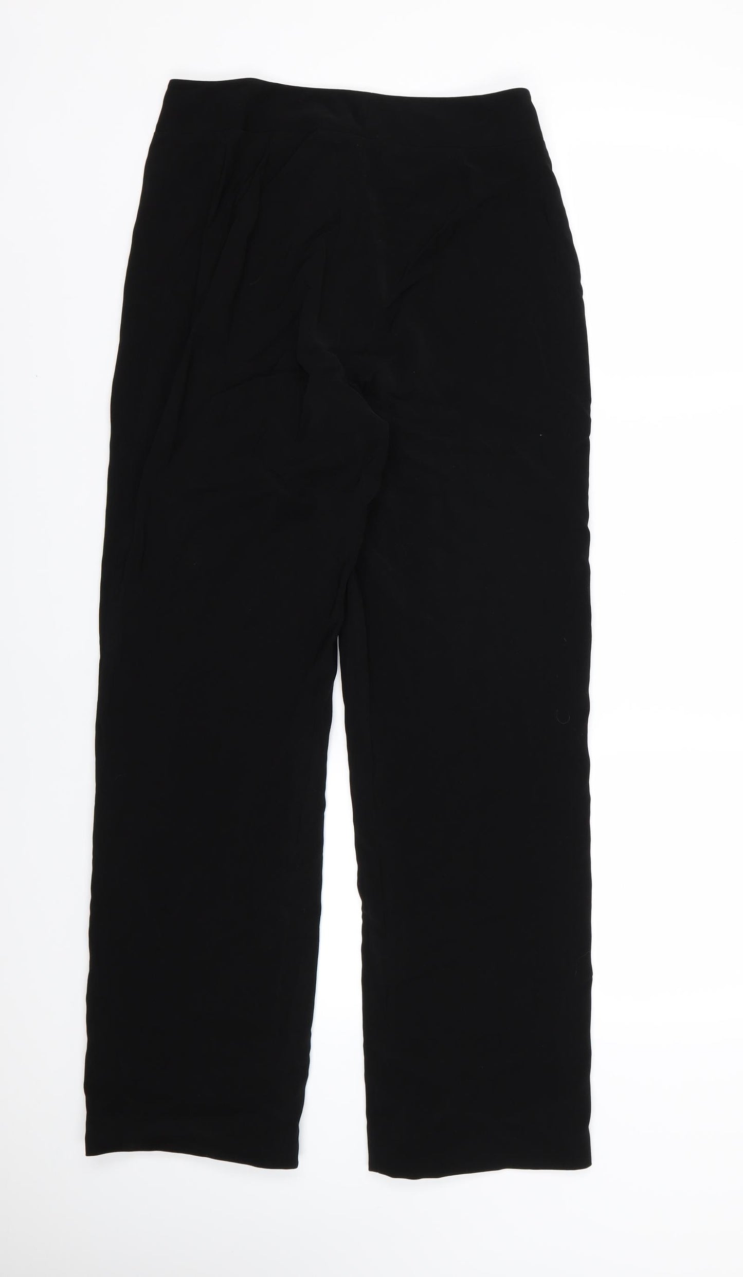 Per Una Womens Black   Dress Pants Trousers Size 12 L28 in