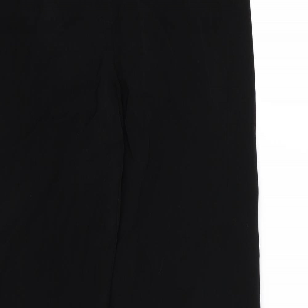 Per Una Womens Black   Dress Pants Trousers Size 12 L28 in