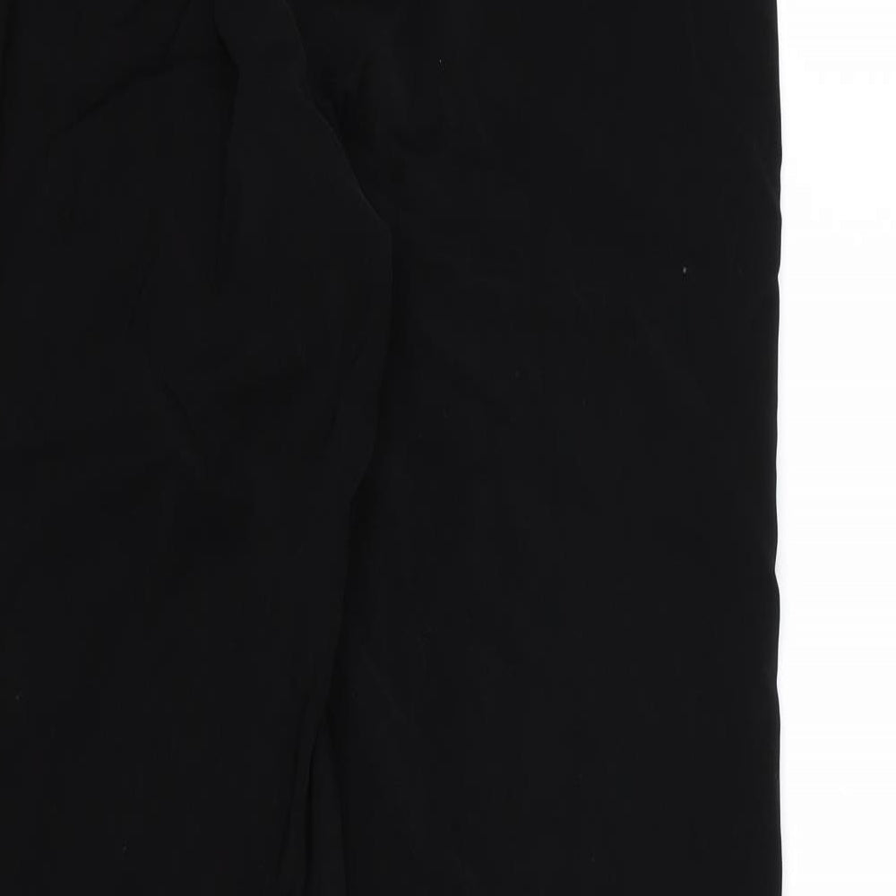 Per Una Womens Black   Dress Pants Trousers Size 12 L28 in