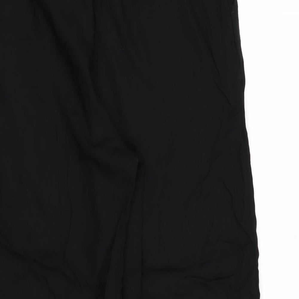 Monki Womens Black   Bloomer Trousers Size M L24 in