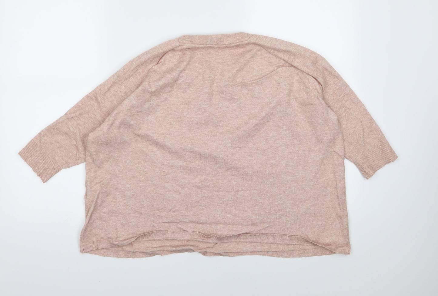 VERO MODA Womens Pink  Knit Pullover Jumper Size S