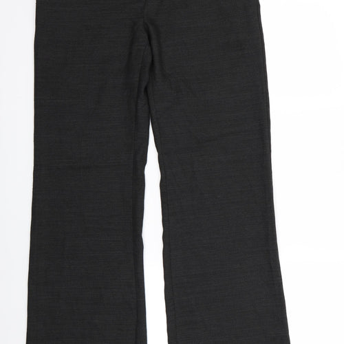 Monsoon Womens Grey  Rayon Dress Pants Trousers Size 12 L31 in