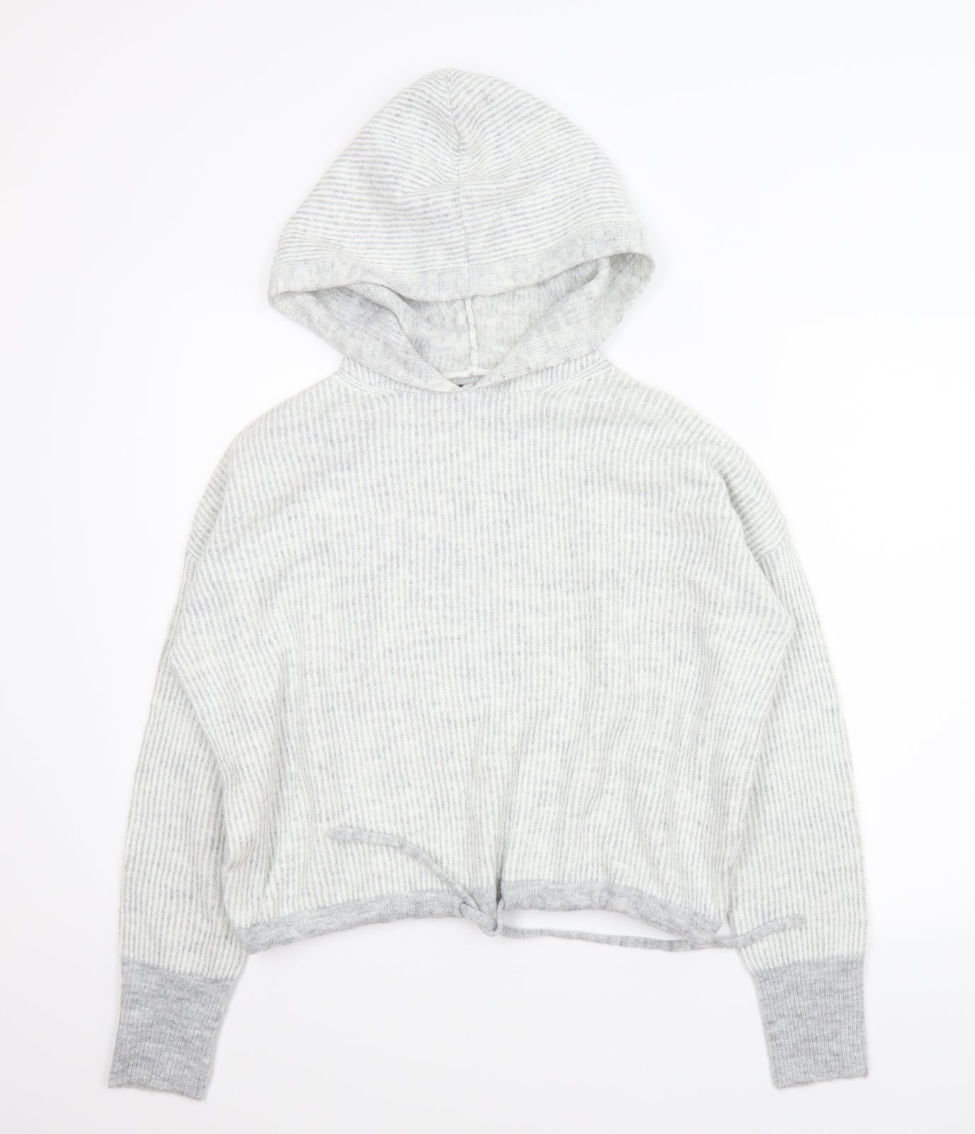 Atmosphere Womens Grey   Pullover Hoodie Size S