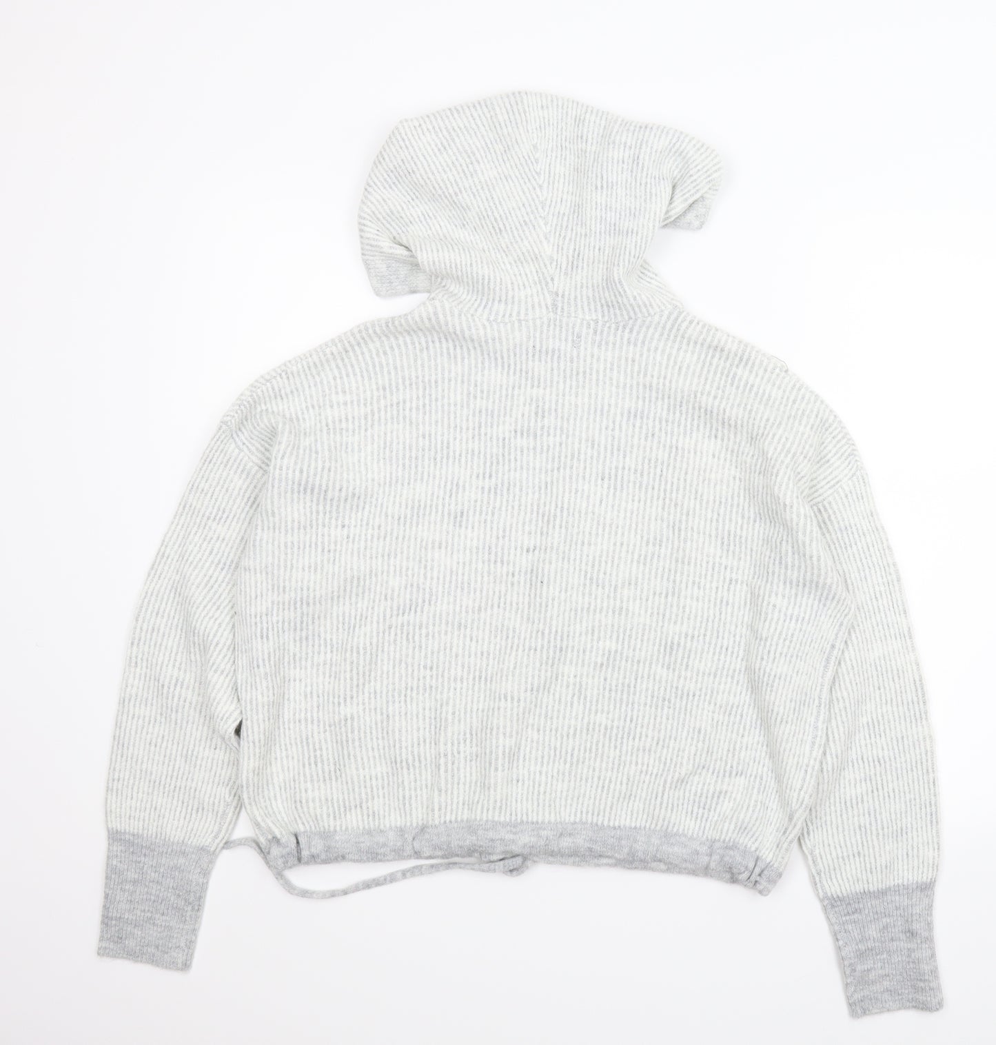 Atmosphere Womens Grey   Pullover Hoodie Size S