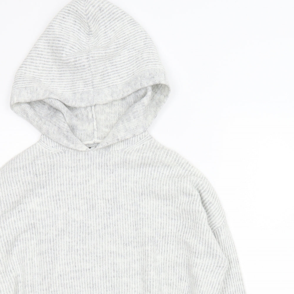 Atmosphere Womens Grey   Pullover Hoodie Size S