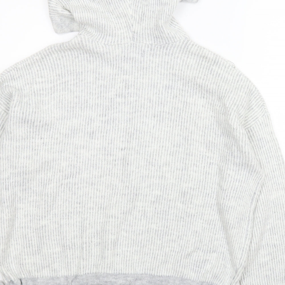 Atmosphere Womens Grey   Pullover Hoodie Size S