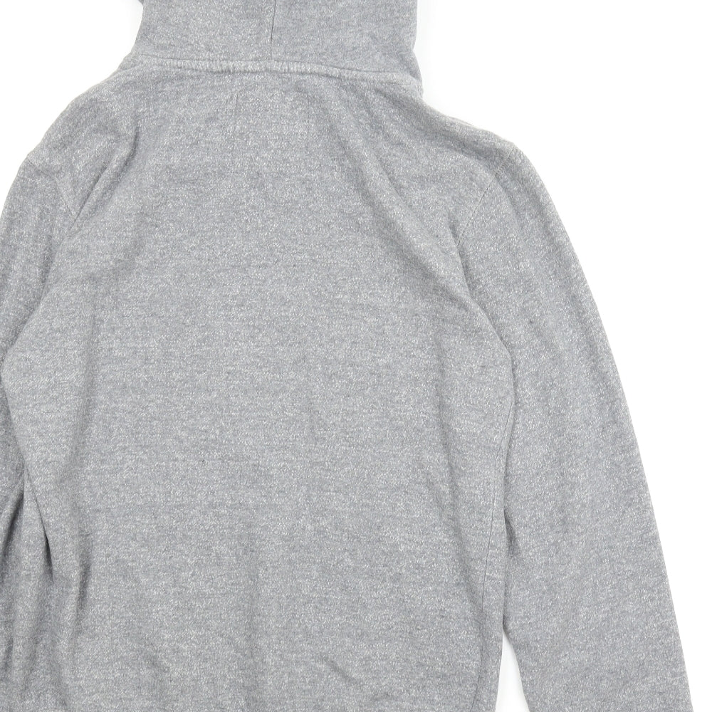 SoulCal&Co Mens Grey   Full Zip Hoodie Size M