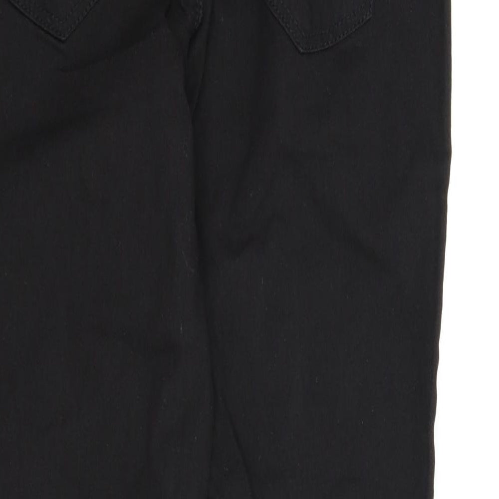 Denim Co Womens Black   Jegging Leggings Size 12 L26 in