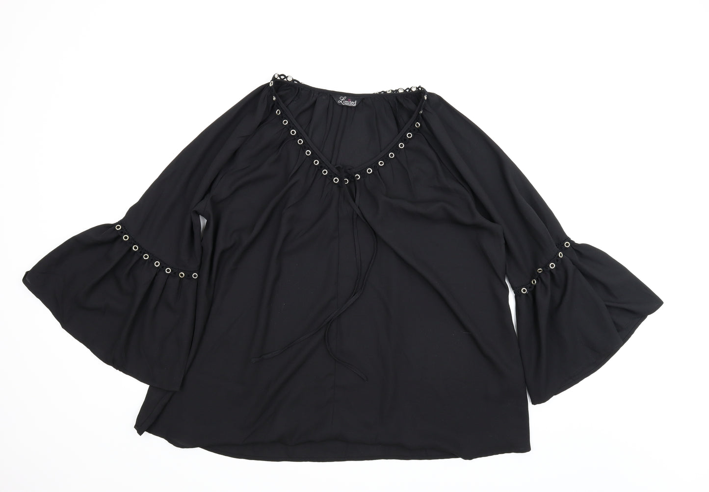 Yours Womens Black   Basic Blouse Size 20