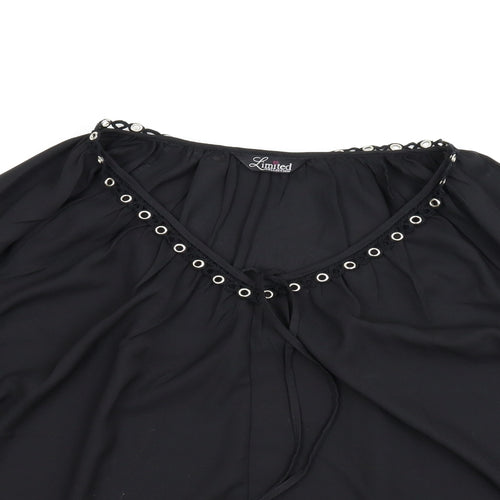 Yours Womens Black   Basic Blouse Size 20
