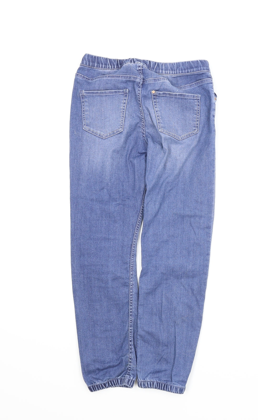 H&M Girls Blue  Denim Tapered Jeans Size 7 Years