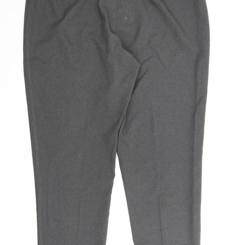 George Womens Grey   Carrot Trousers Size 18 L27 in