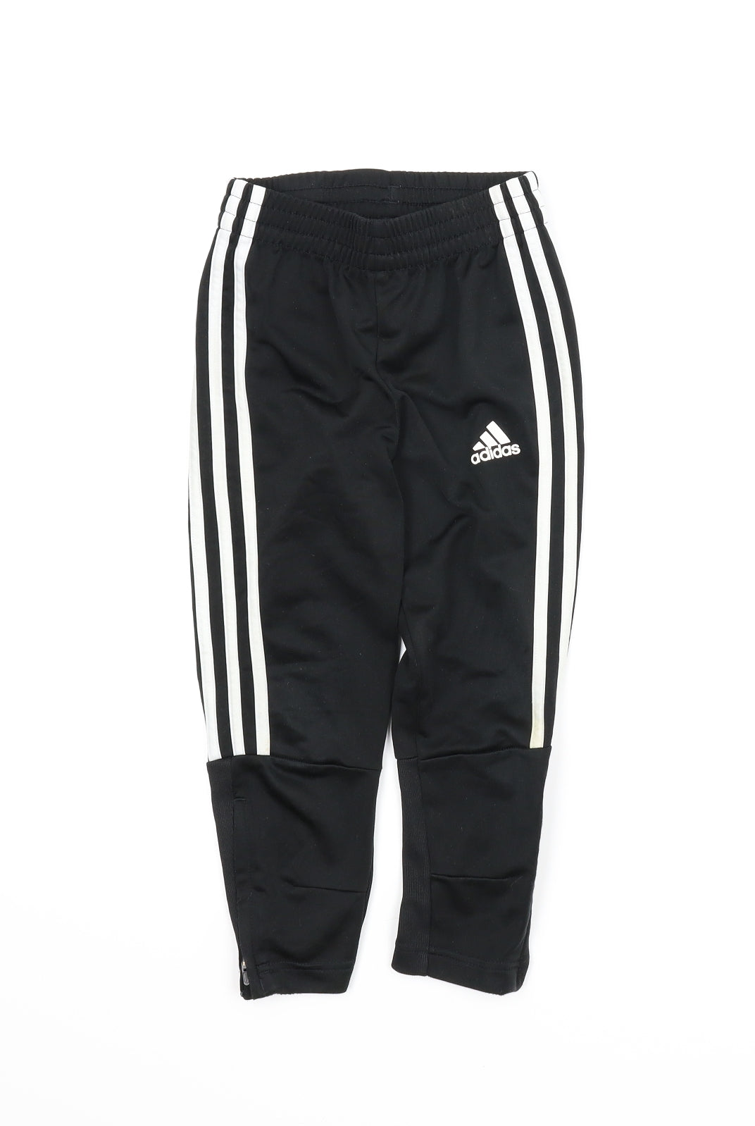 adidas Boys Black   Sweatpants Trousers Size 4-5 Years