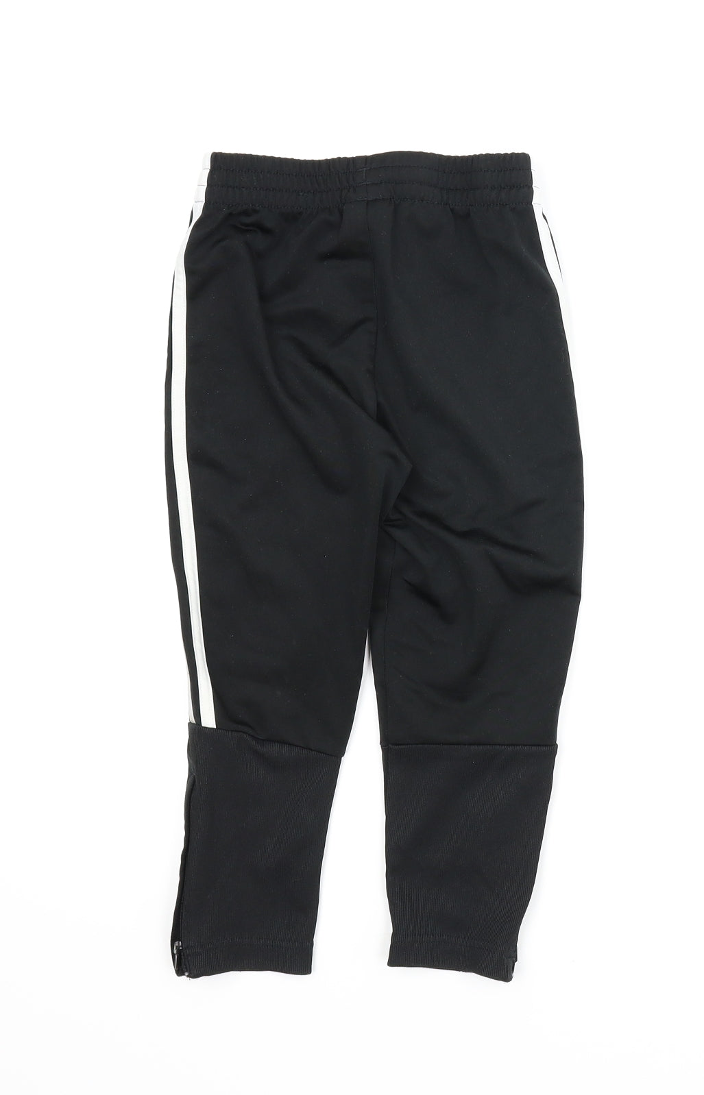 adidas Boys Black   Sweatpants Trousers Size 4-5 Years