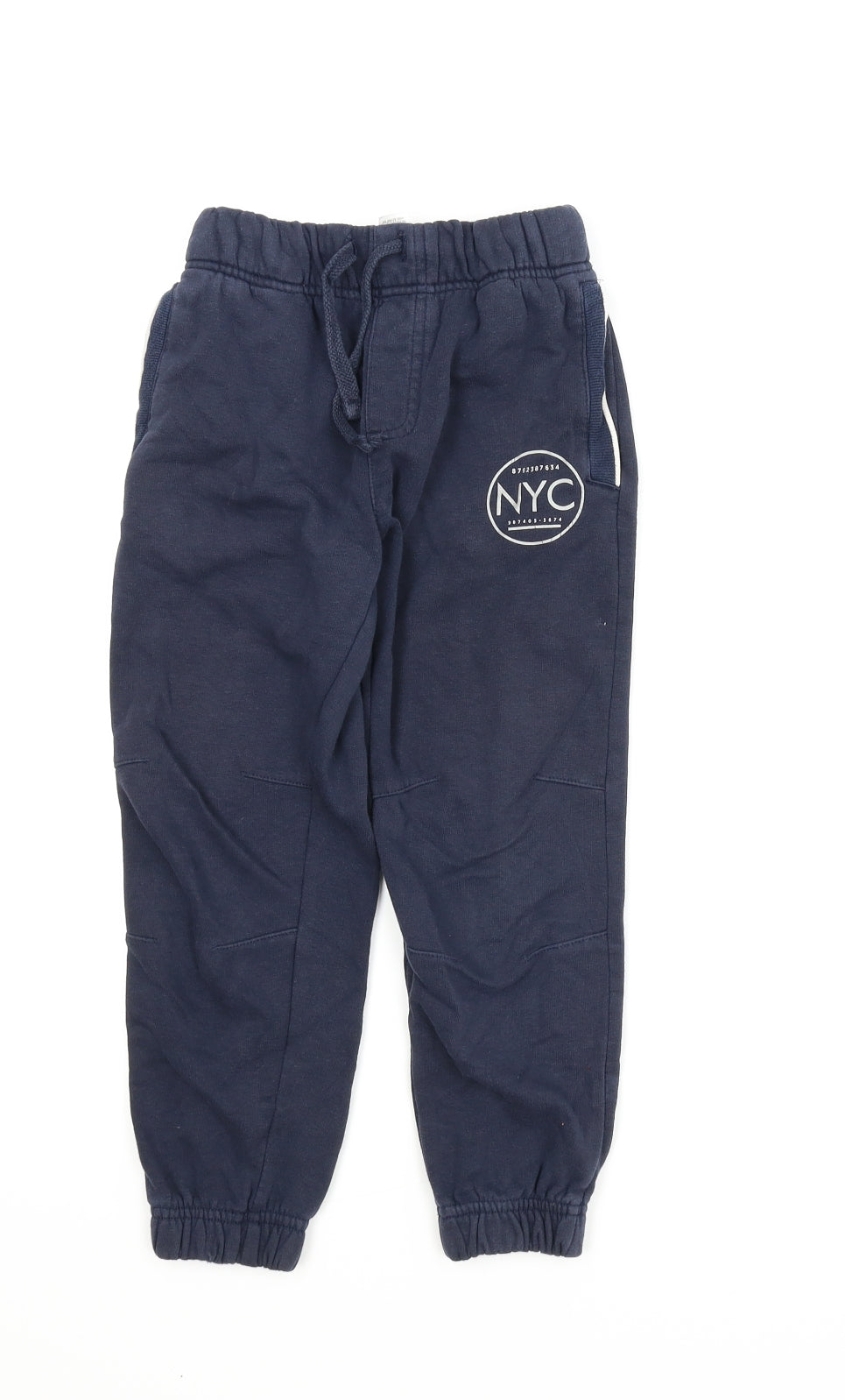 George Boys Blue   Sweatpants Trousers Size 5-6 Years