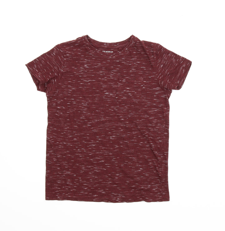 Primark Boys Purple Basic T-Shirt Size 10-11 Years