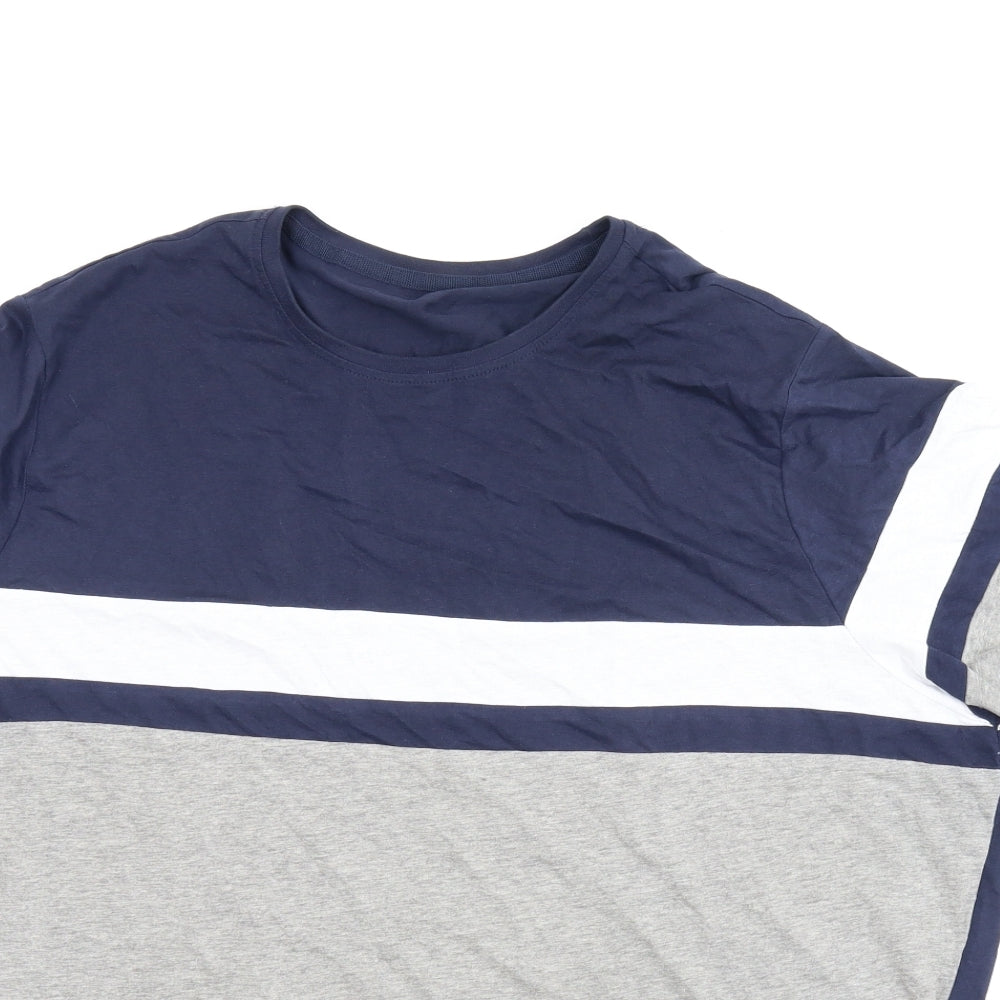 George Mens Blue    T-Shirt Size 2XL