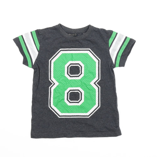 NEXT Boys Black   Jersey T-Shirt Size 5 Years