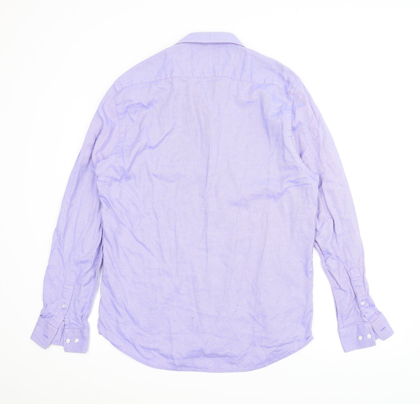 Alexandre Mens Blue    Button-Up Size 16.5